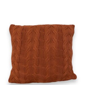 Almofada Tricô Trama Cascata 52X52 Borgonha