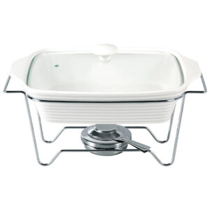 Rechaud Retangular em Porcelana 2,2L