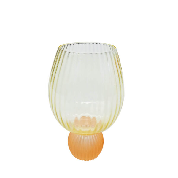 Taça Agua Colors Amarelo e Laranja 500ML