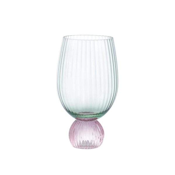 Taça Colors 390ml Verde e Rosa