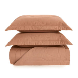 Colcha com Porta Travesseiro King 100% Algodão Egípcio Trussardi