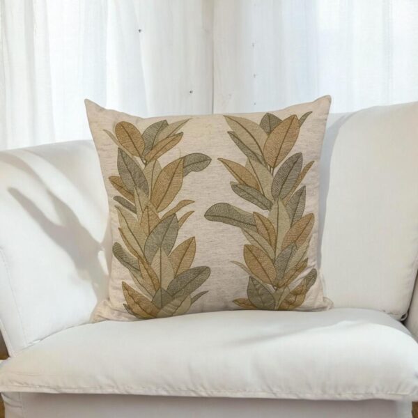 Almofada Linho 52X52 com bordado - Image 2