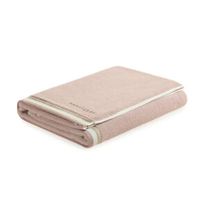Toalha de Rosto Montello Rosa 100% Algodão Fio Penteado