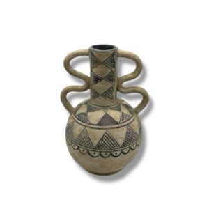 Vaso em Cerâmica c/ Alça Berbere