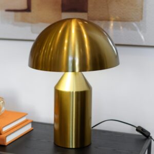 Abajur de Mesa Metal dourado