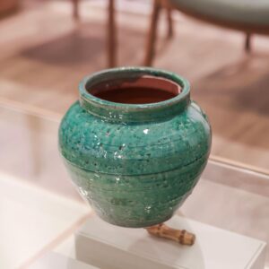 Vaso em Cerâmica Verde