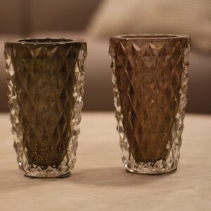 Murano Fumê Bronze com Ouro