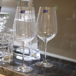 Taça Cristal Transparente 6 Peças
