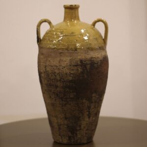 Vaso Alto em Cerâmica com Alças