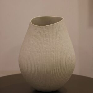 Vaso Branco em Cerâmica QMC251