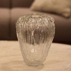 Murano Ágatha Cristal com Fios de Vidro