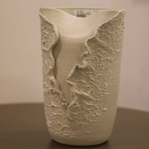 Vaso Branco c/ Recorte Lateral