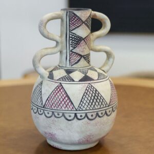 Vaso em Cerâmica c/ Alça Berbere