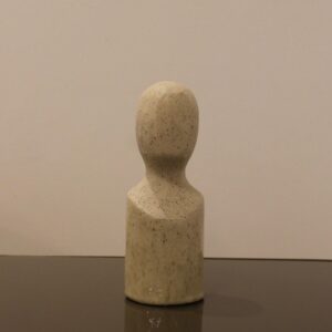 Escultura Face em Cerâmica