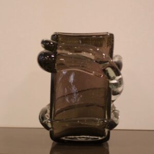 Murano Fumê Bronze Detalhe Orgânico