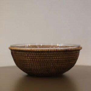 Bowl Refratário em Rattan 28cm