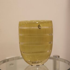 Murano Creme Com Ouro Alto