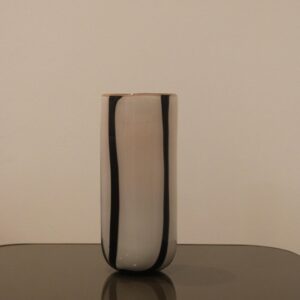 Vaso Decorativo em Vidro Listras M