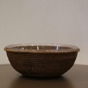 Bowl Refratário em Rattan 31cm