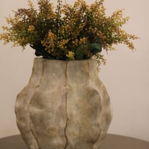 Galho de Sementes Silvestres Amarelo Outono 58cm