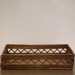 Bandeja em Rattan 43x33 cm