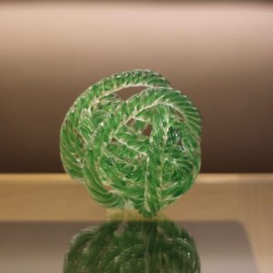 Novelo Cristal Turquose Torsade Verde