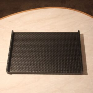 Bandeja Slim Tresse Preta 47cm