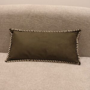 Almofada Suede Verde 50x25cm