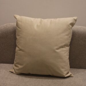 Almofada Plain Suede 50x50cm Amêndoa