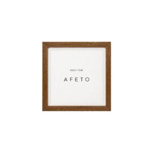 Quadro Aurora Aqui Tem Afeto 18,5x18,5cm