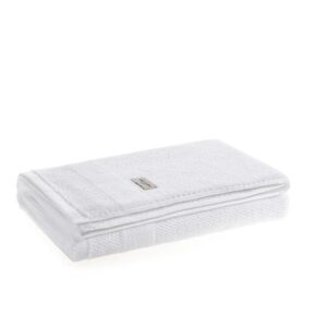 Toalha Banhão Veludo Borgia Branco Trussardi