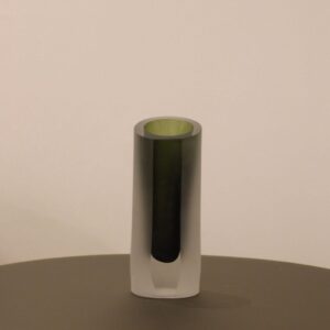 Vaso em Vidro Verde Fosco P