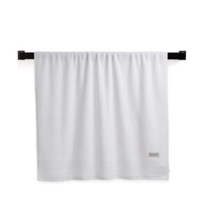 Toalha Rosto Veludo Veludo Borgia Branco Trussardi
