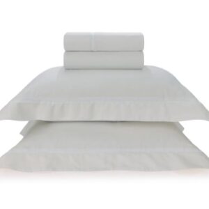 Jogo de Cama Portello Branco Queen Trussardi