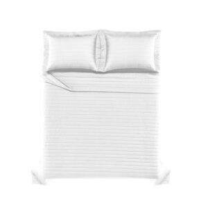 Jogo de Colcha  Monteleone Branco King Trussardi