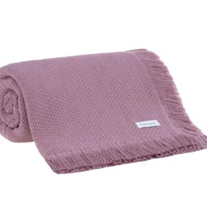 Colcha Jacque c/ Franja Queen Rosa Buddemeyer