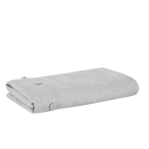 Capa p/ Duvet Queen Lavi Cinza Buddemeyer Luxus