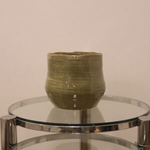 Vaso em Cerâmica Verde P