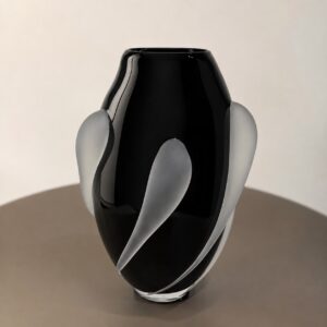 Vaso Medusa M Preto Fosco